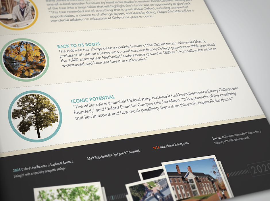 Oxford Science Building Booklet Design Feature